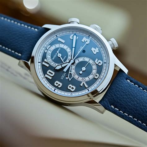 patek philippe complications calatrava pilot travel time chronograph 5924g-001|Patek Philippe 5924g.